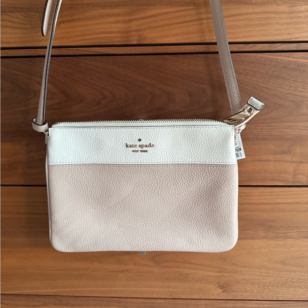Kate Spade Leila Colorblock Triple Gusset Crossbody - Picture 2 of 15